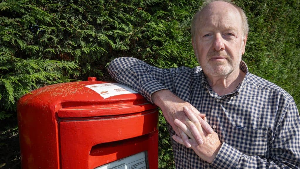 Sir Alan Bates is a former subpostmaster and a leading campaigner for victims of the British Post Office scandal.