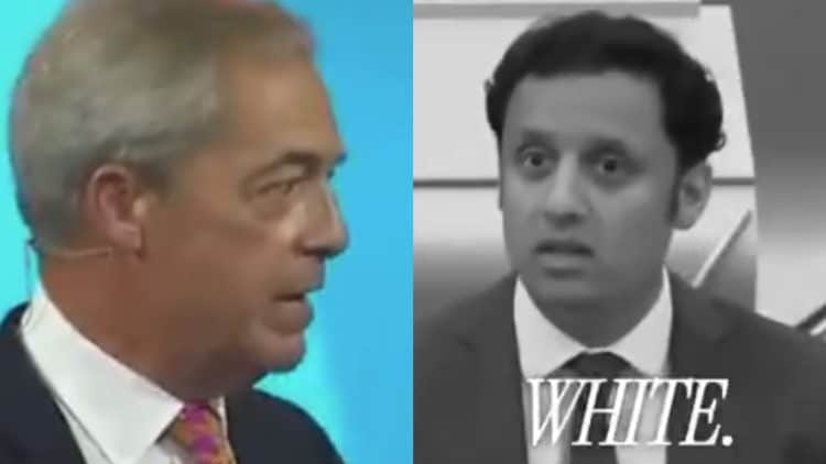 A row erupted on BBC Debate Night over a "racist" political advert published by Reform UK.