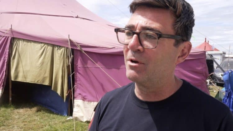 Manchester mayor Andy Burnham.