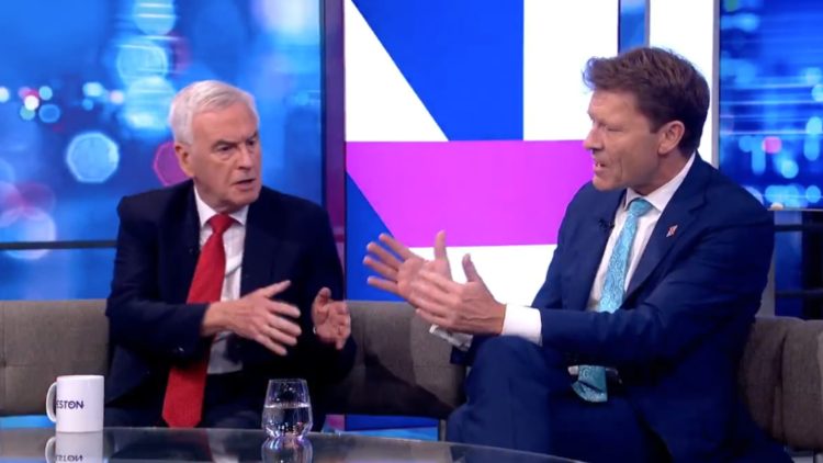 John McDonnell schooled Reform UK deputy leader Richard Tice on his false claim that refugees are “economic migrants”.