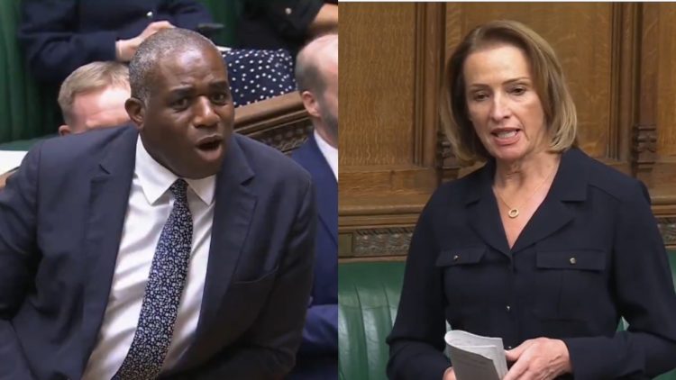 David Lammy said Sarah Pochin should ‘get off social media’.