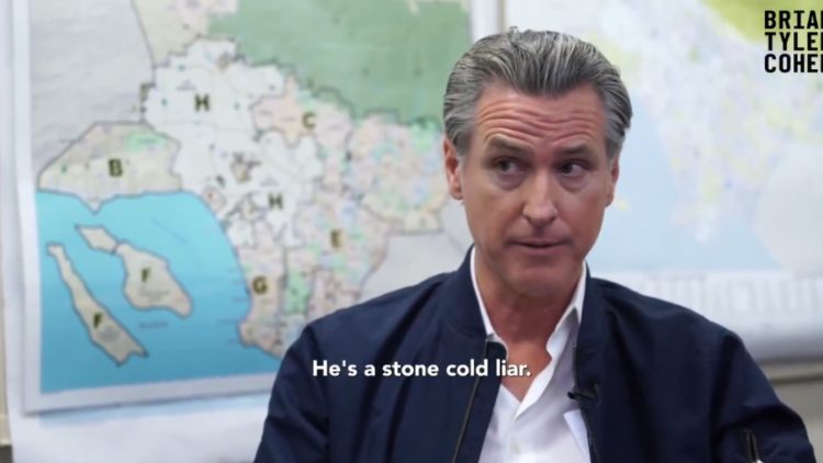 alifornia Governor Gavin Newsom has delivered a searing rebuke of the Trump administration.