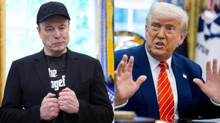 Musk accused Trump of hiding in the “Epstein files”.