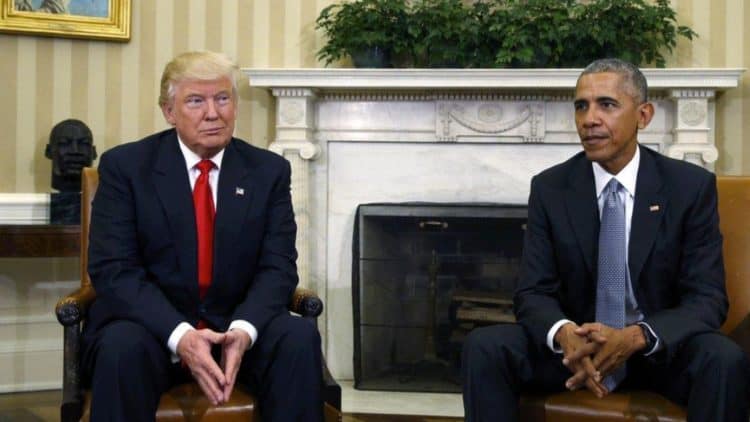 Former president Barack Obama has said that the US is “dangerously close” to an autocracy.