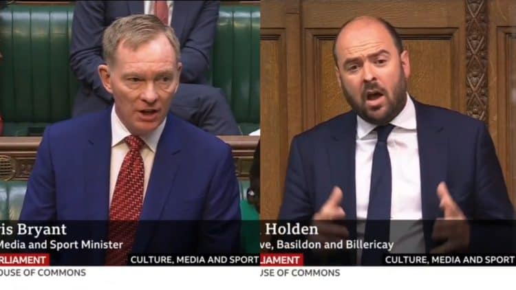 Chris Bryant and Richard Holden